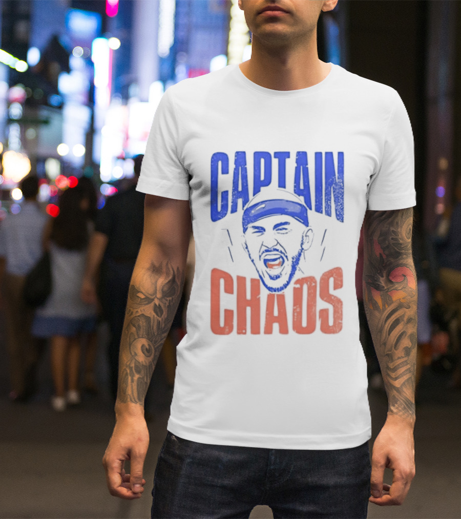 Alex Caruso Captain Chaos OKC Thunder NBA Basketball T-Shirt