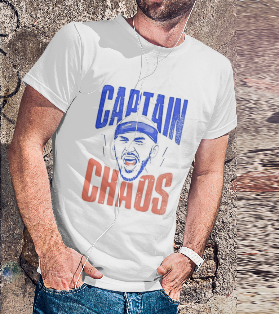 Alex Caruso Captain Chaos OKC Thunder NBA Basketball T-Shirt