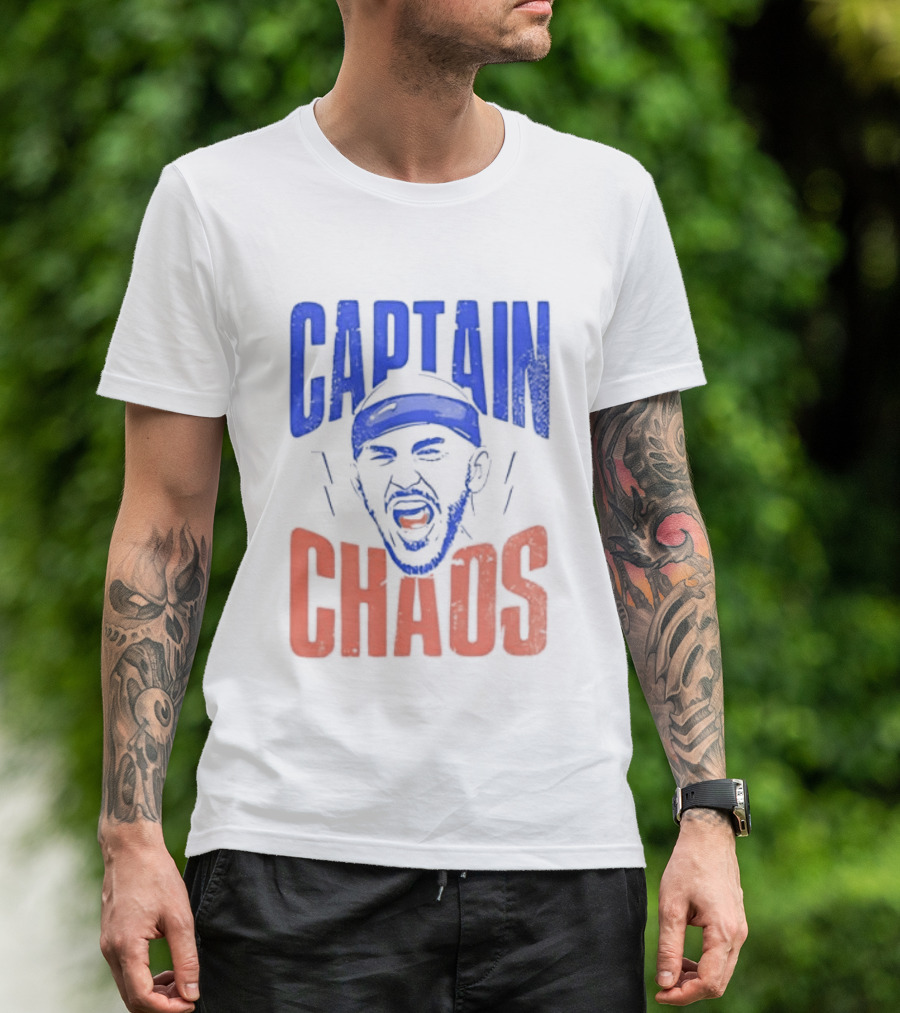 Alex Caruso Captain Chaos OKC Thunder NBA Basketball T-Shirt