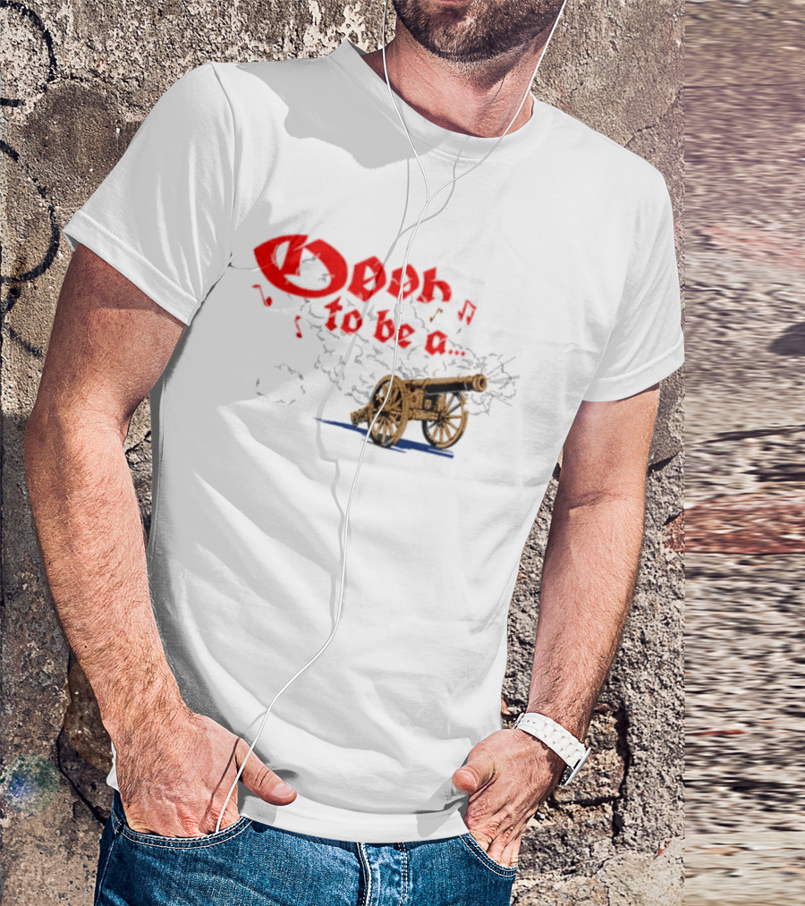 Arsenal Football Club Premier League Ooh To Be A Cannon Arsenal Fan Celebration T-Shirt