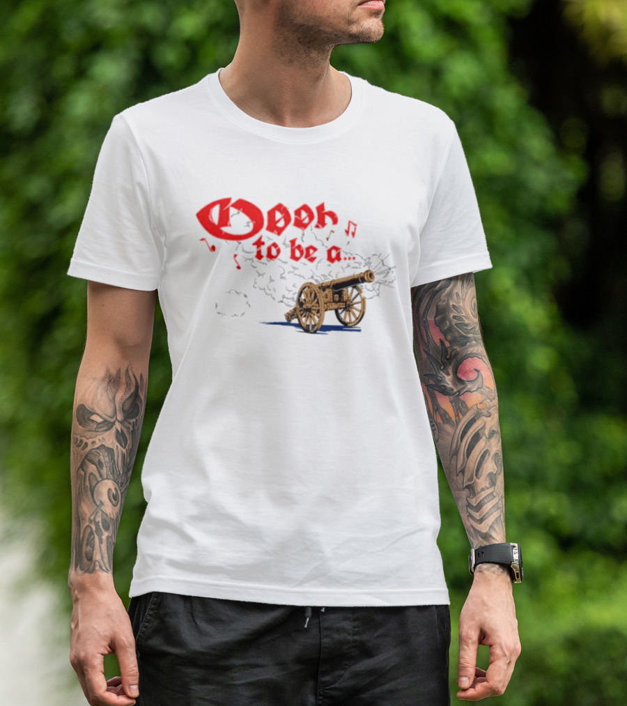 Arsenal Football Club Premier League Ooh To Be A Cannon Arsenal Fan Celebration T-Shirt