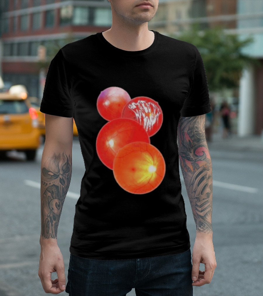 Gxllium Eyes Red Orbs Vision Sphere T-Shirt