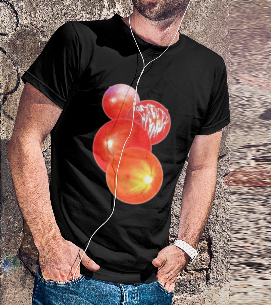 Gxllium Eyes Red Orbs Vision Sphere T-Shirt