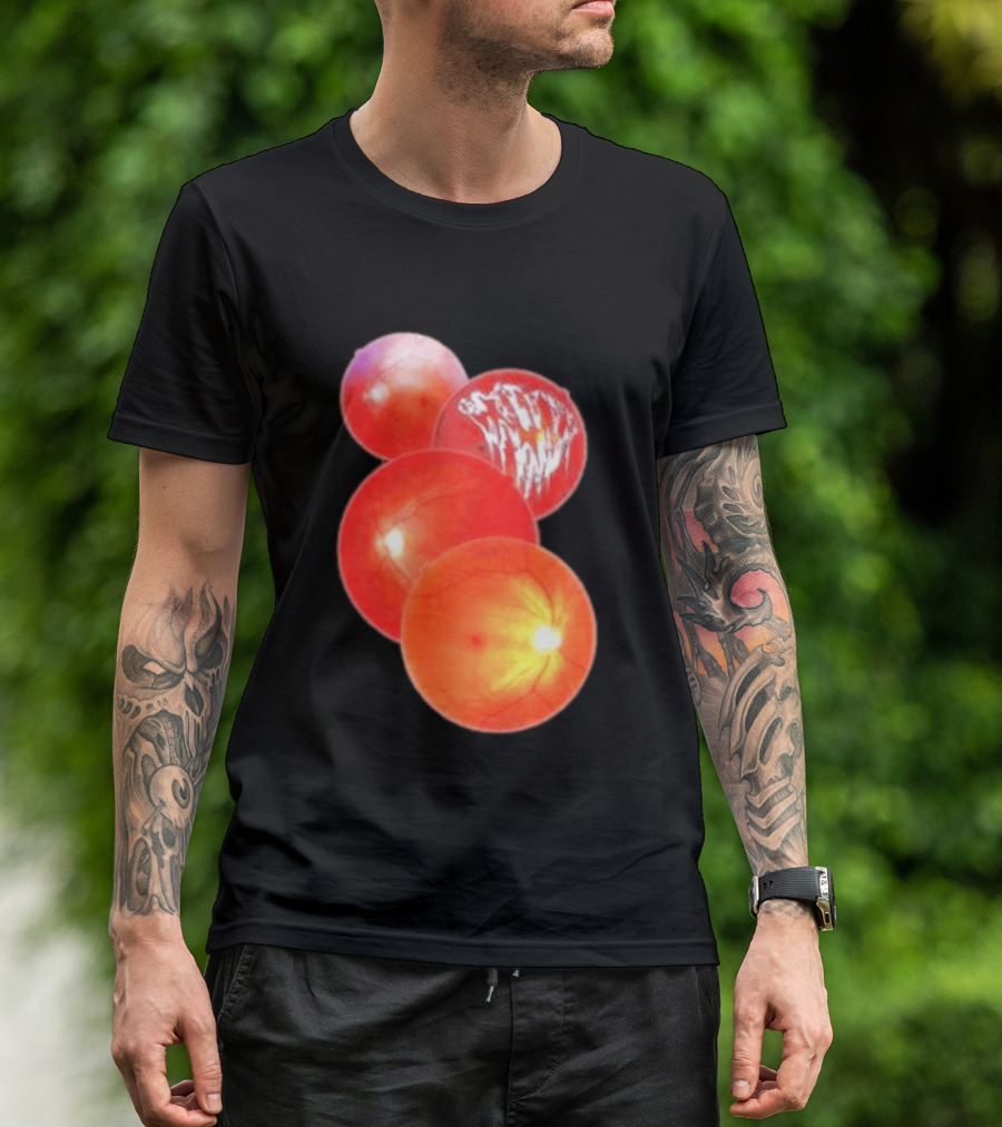 Gxllium Eyes Red Orbs Vision Sphere T-Shirt