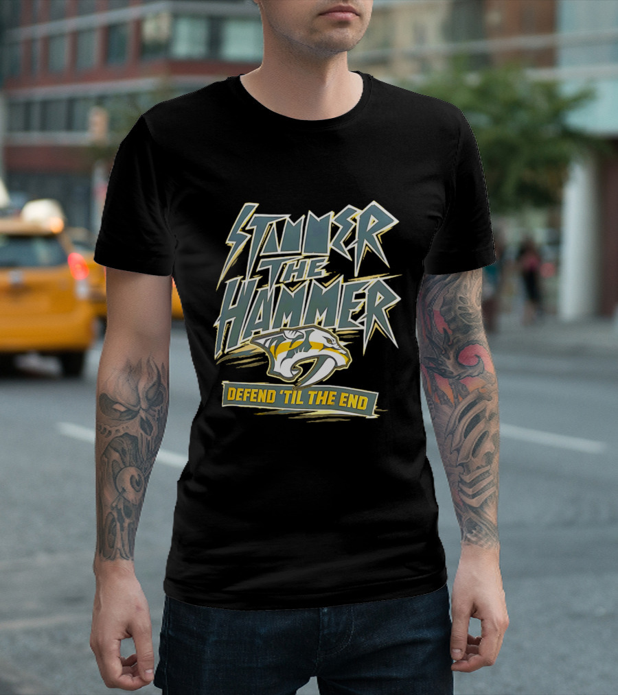 Stunner The Hammer Defend 'Til The End Predators T-Shirt