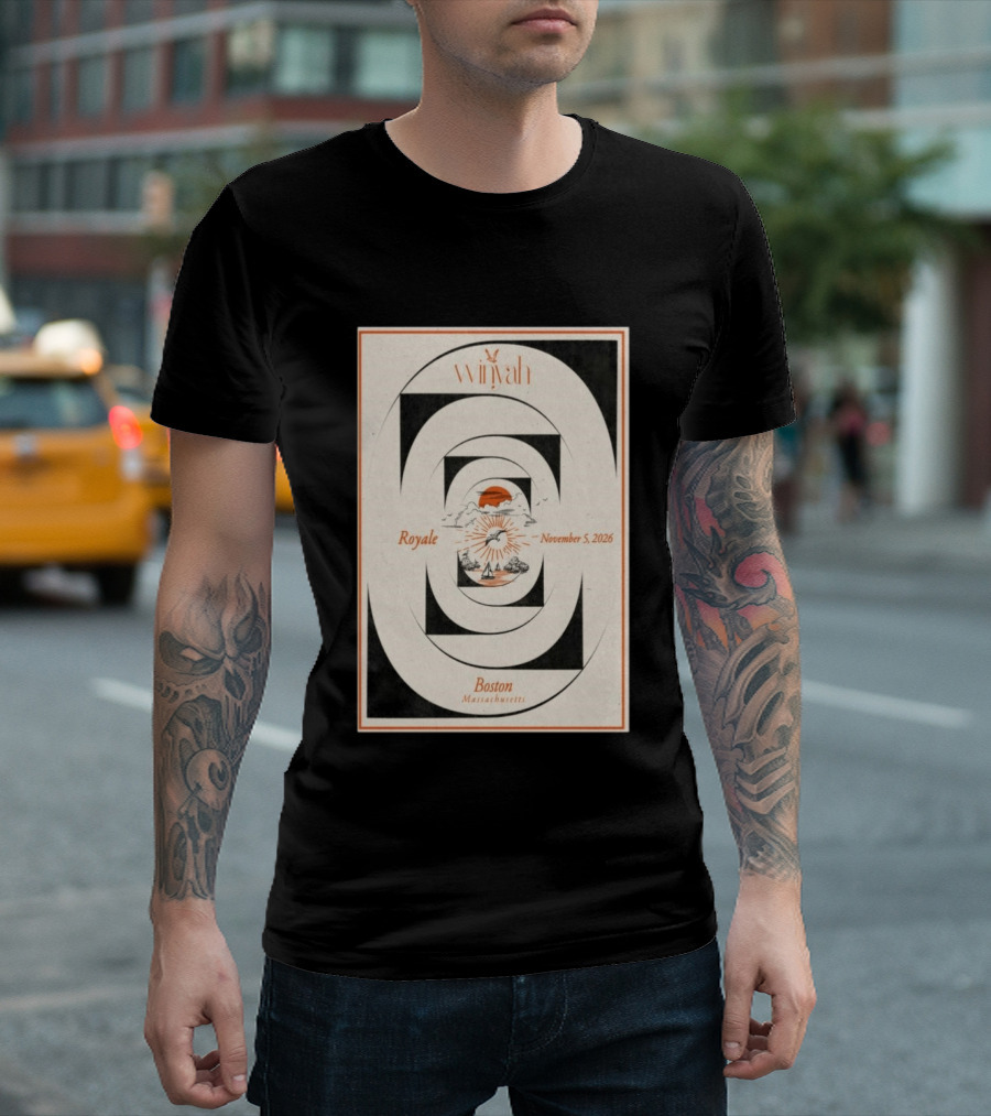 Winyah Royale Boston Massachusetts November 5 2026 T-Shirt