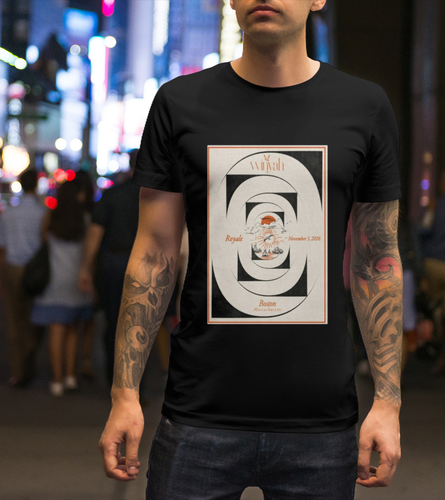Winyah Royale Boston Massachusetts November 5 2026 T-Shirt