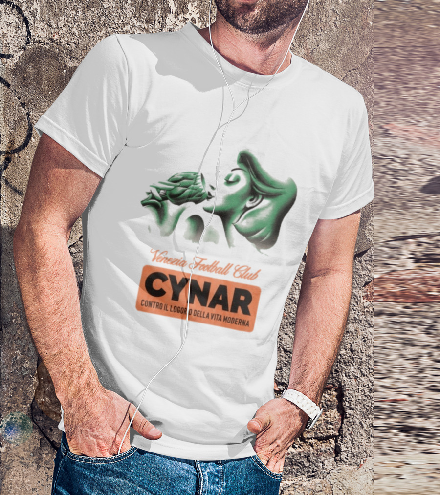 Venezia Football Club Cynar Contro Il Logorio Della Vita Moderna Artichoke Head T-Shirt