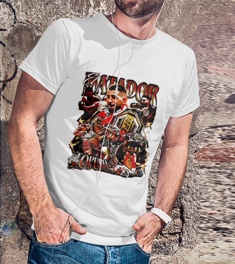 El Matador Ilia Topuria UFC Champion Fighter T-Shirt