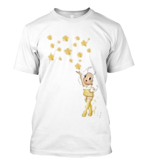 Mainfactor Xoxo Your All Star Cheerful Character With Yellow Confetti T-Shirt