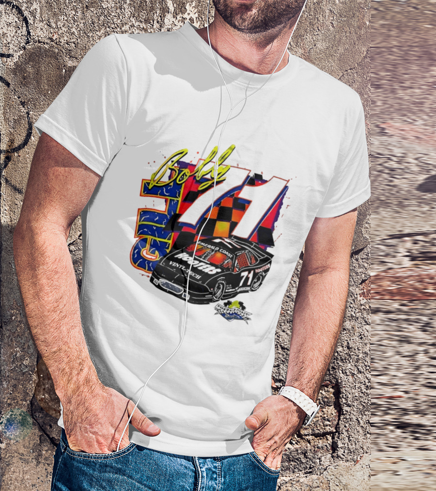 Bobby Allison 71 Hooters NASCAR Sarasota Florida 1959 Racing Car T-Shirt