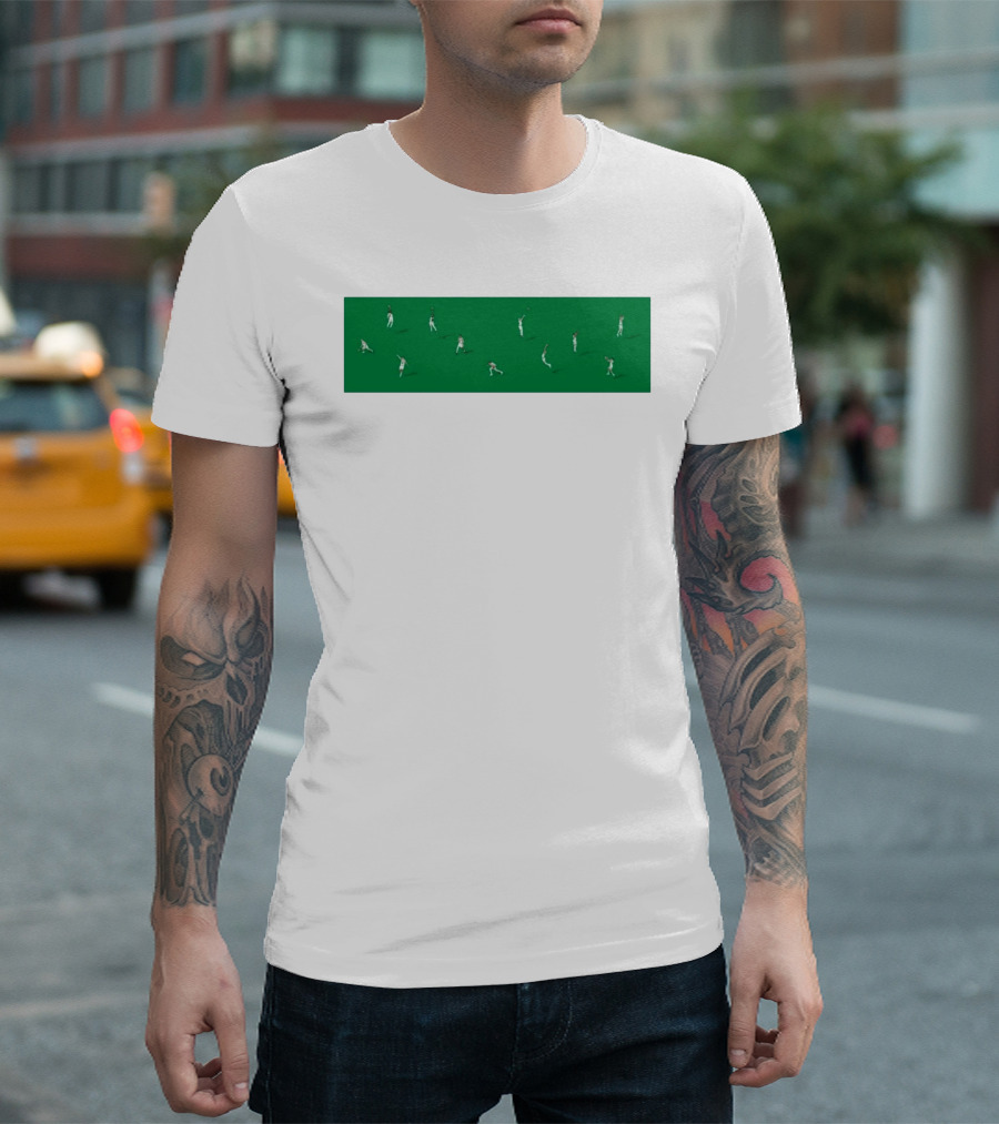 Boston Celtics Minimalist Green Team Players Iconic Moves T-Shirt
