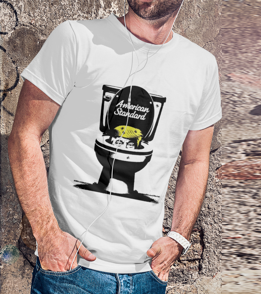American Standard Donald Trump Toilet Humor T-Shirt