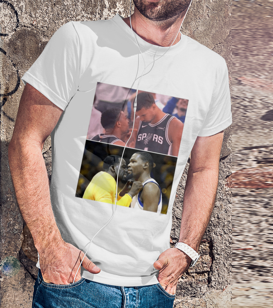 Wemby Keldon Johnson Spurs Draymond Meme Recreation T-Shirt