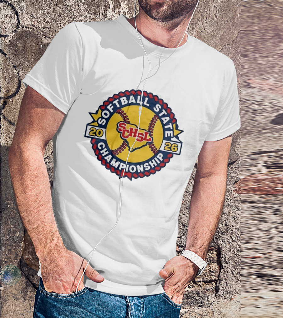 SCHSL Softball State Championship South Carolina High School League 2026 T-Shirt