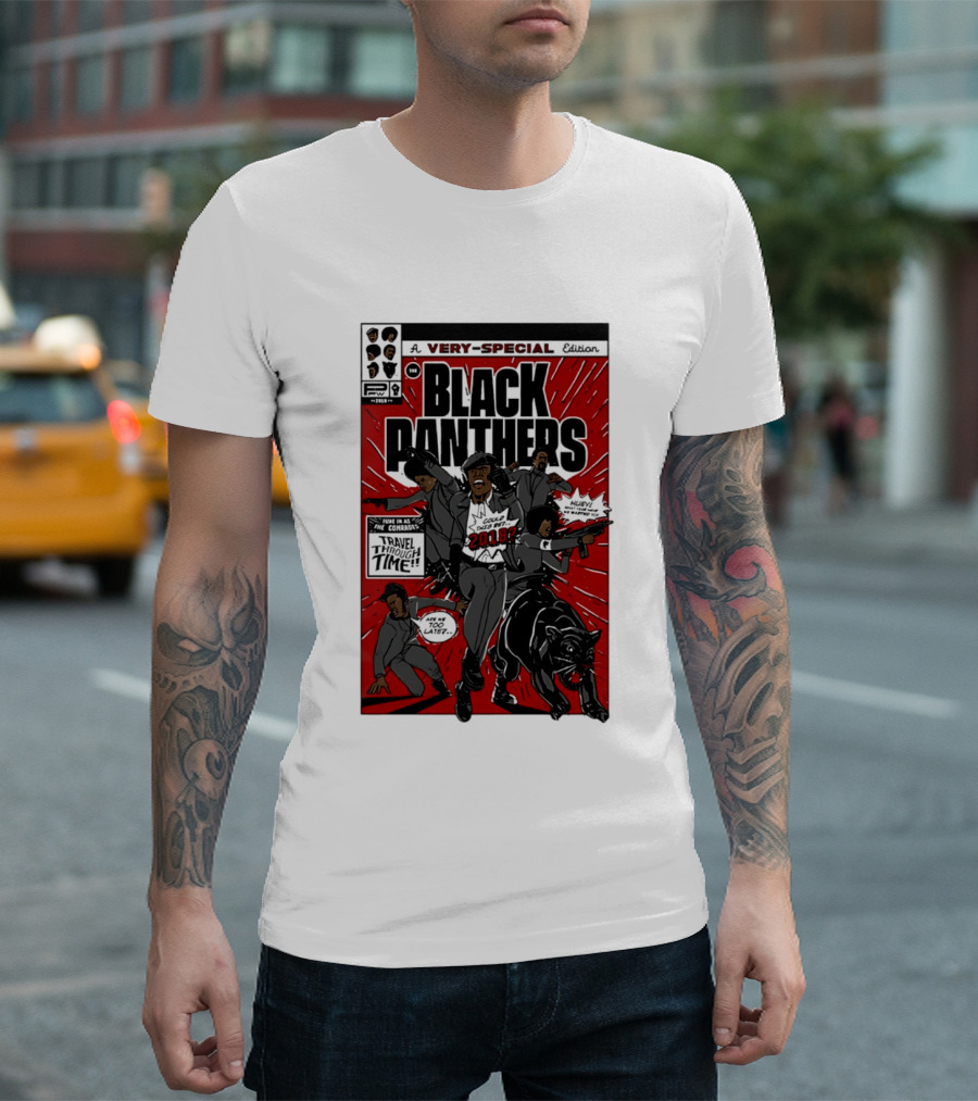 A Very Special Edition The Black Panthers Travel Through Time 2018 T-Shirt