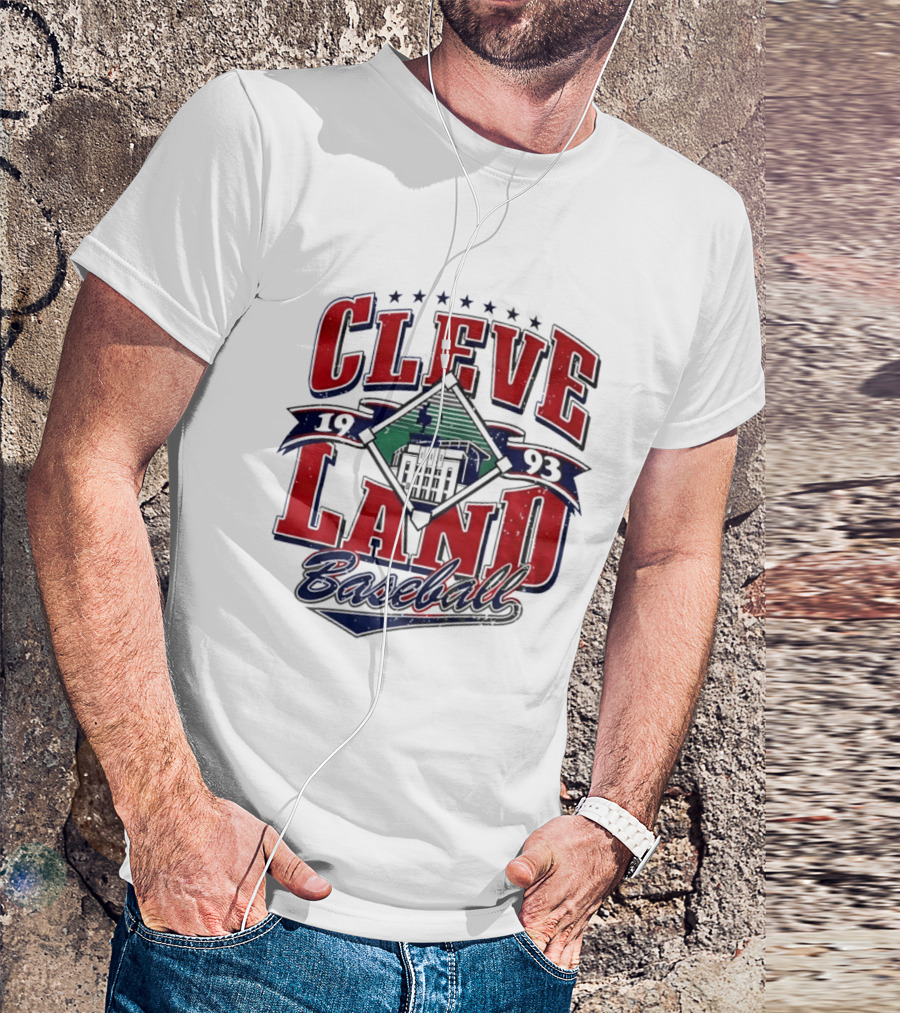 Cleve Land 1993 Baseball Vintage Collectible T-Shirt