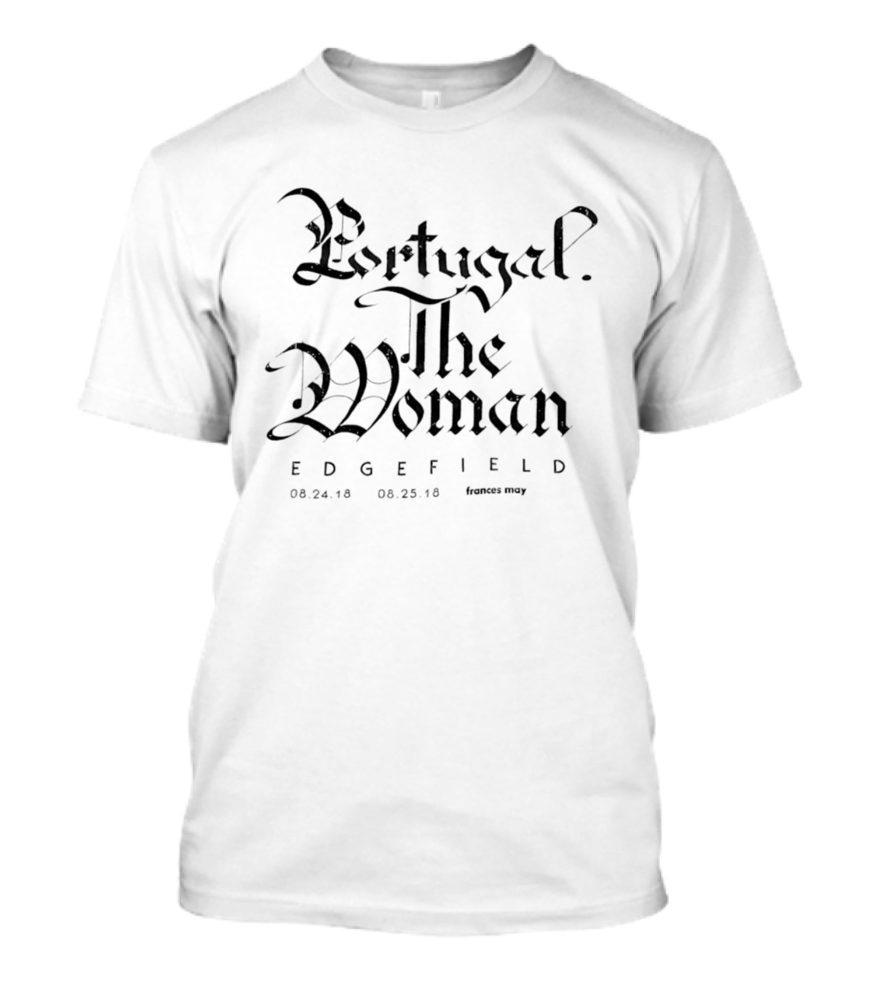 Portugal The Woman Edgefield Concert Dates 08.24.18 08.25.18 T-Shirt