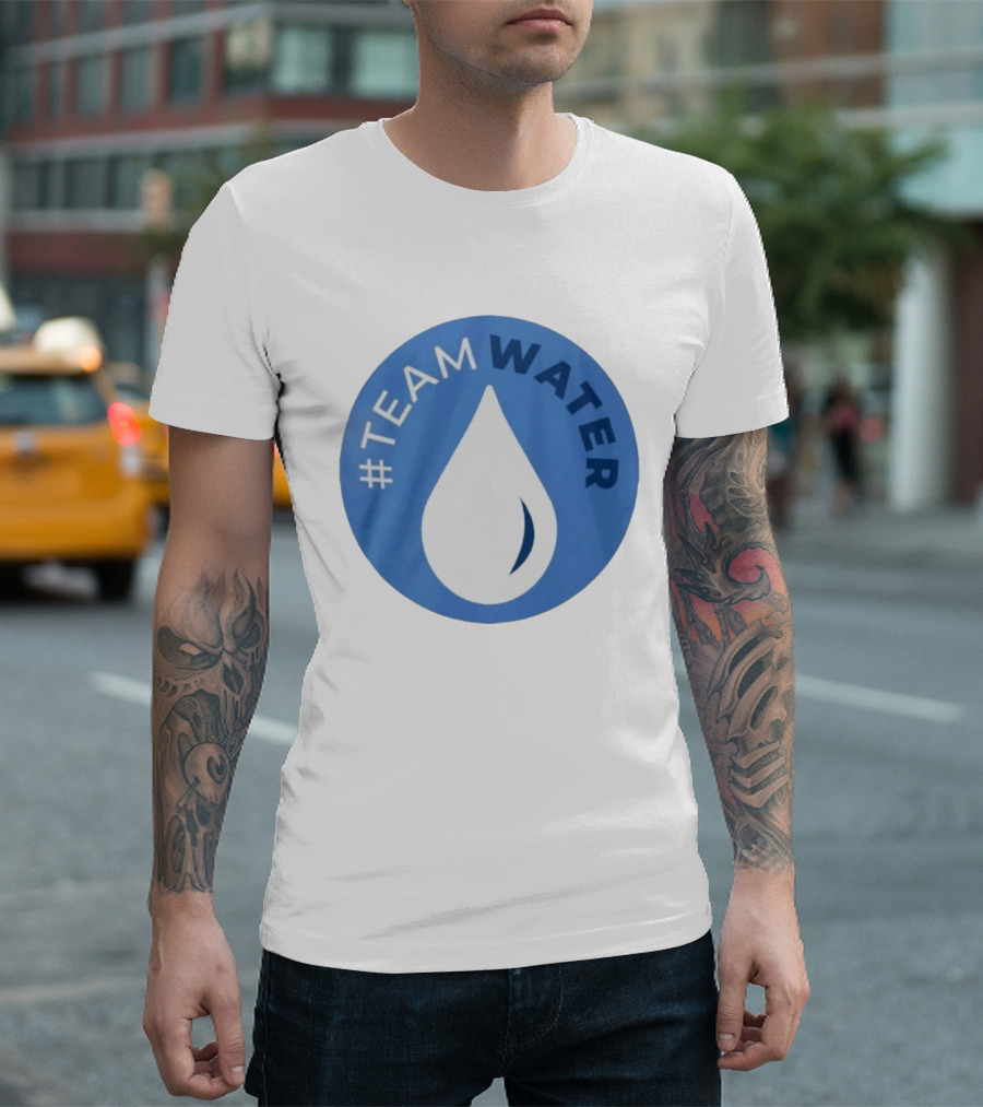 #TeamWater Fundraiser Mrbeast Robert Launch T-Shirt