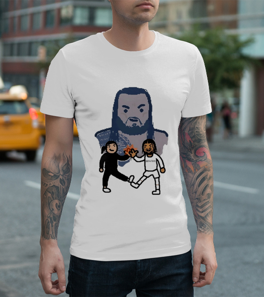 New York Knicks Acknowledge Me NBA Paint T-Shirt