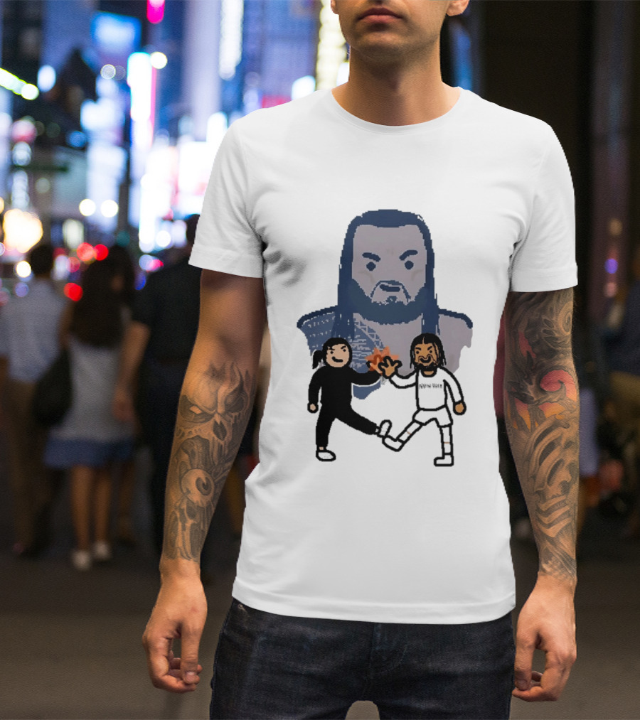 New York Knicks Acknowledge Me NBA Paint T-Shirt