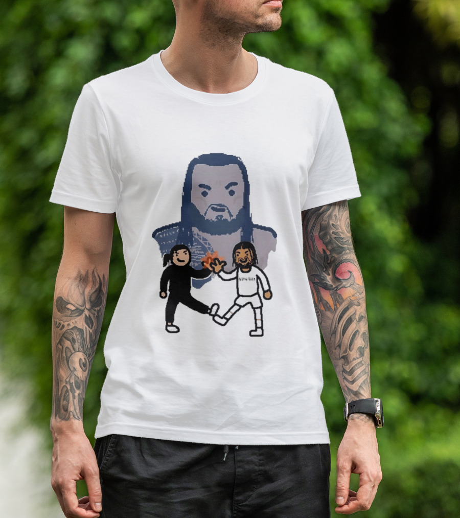 New York Knicks Acknowledge Me NBA Paint T-Shirt