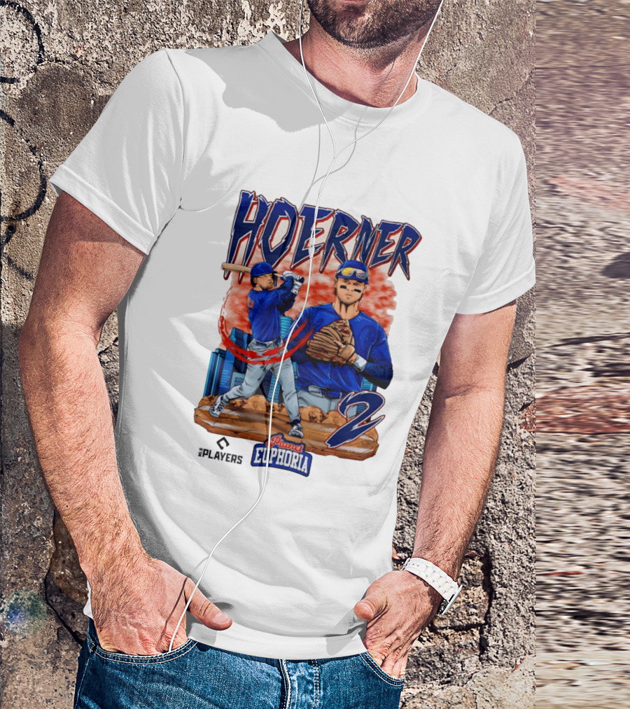 Nico Hoerner Chicago Cubs Euphoria The Players 2 Major League Baseball T-Shirt