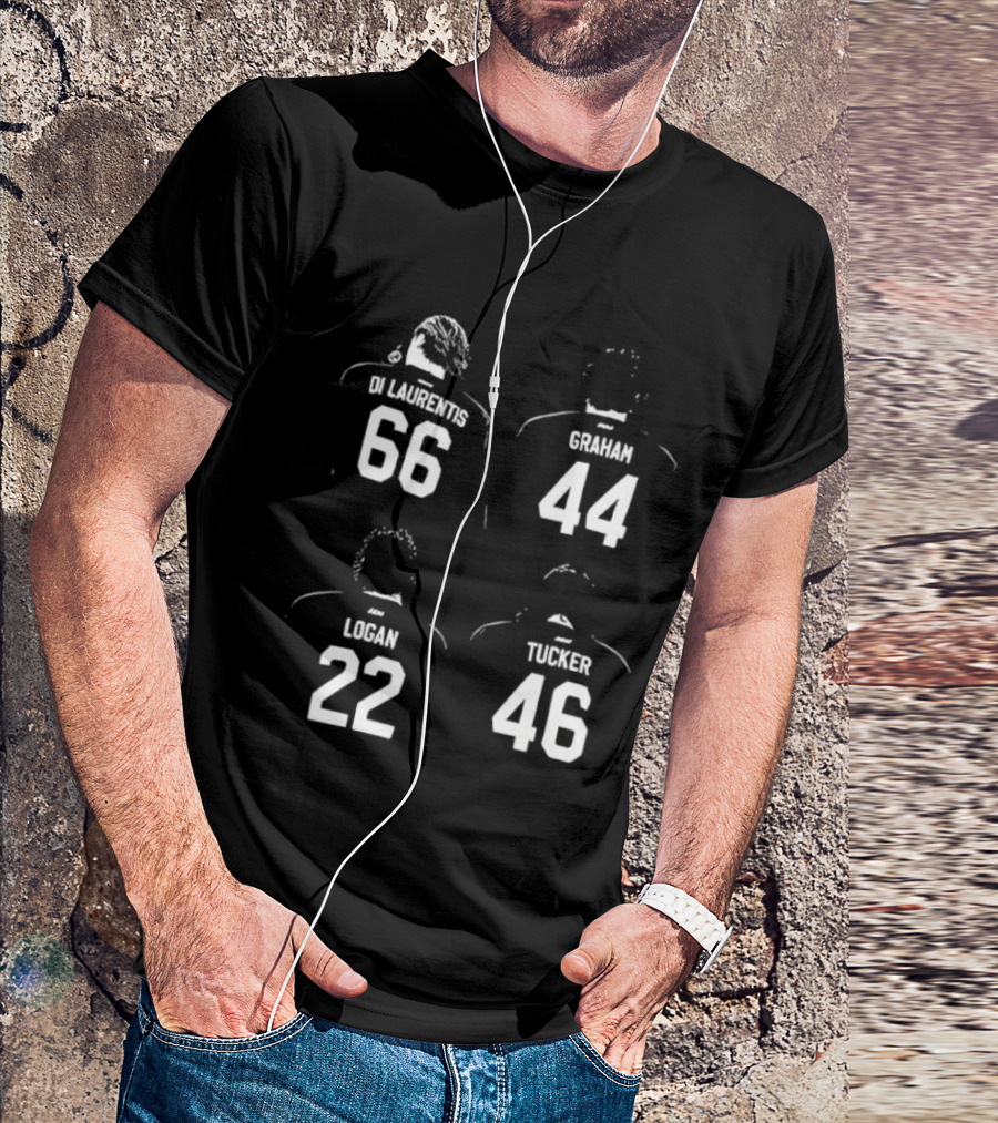 Di Laurentis 66 Graham 44 Logan 22 Tucker 46 Sports Fan Collection T-Shirt
