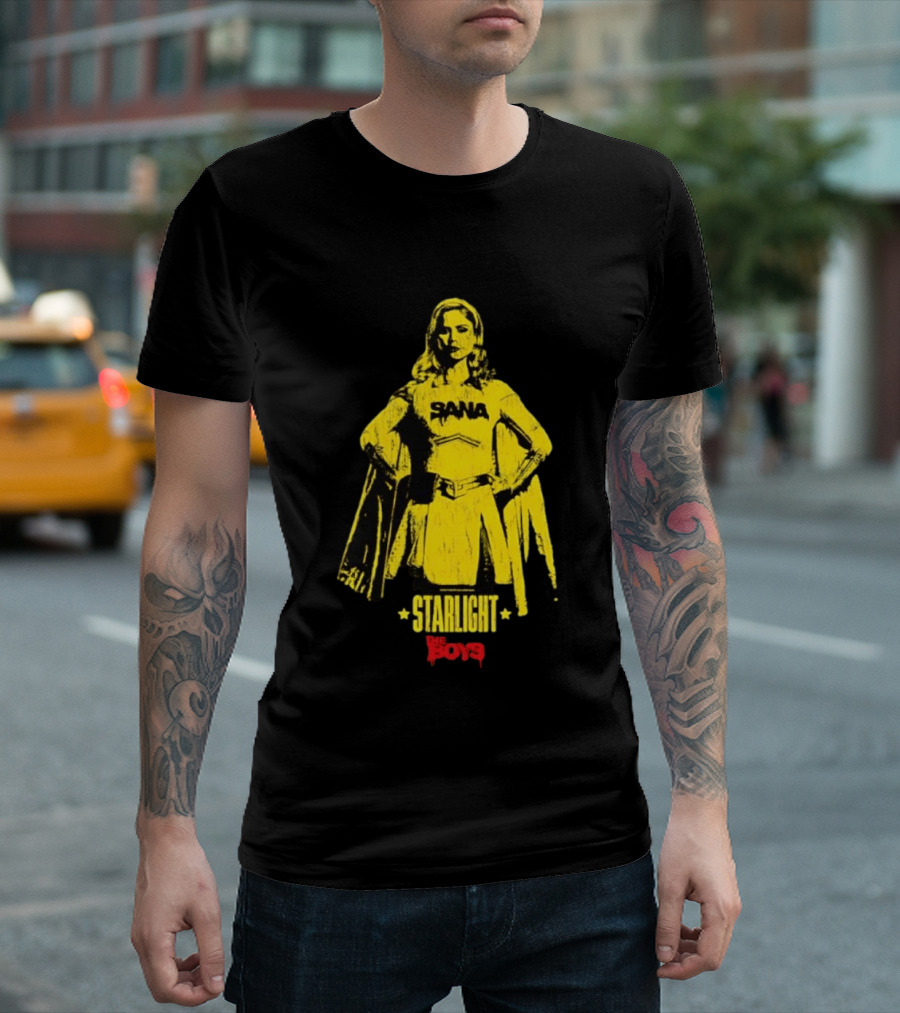 Sana Starlight The Boys Graffiti T-Shirt