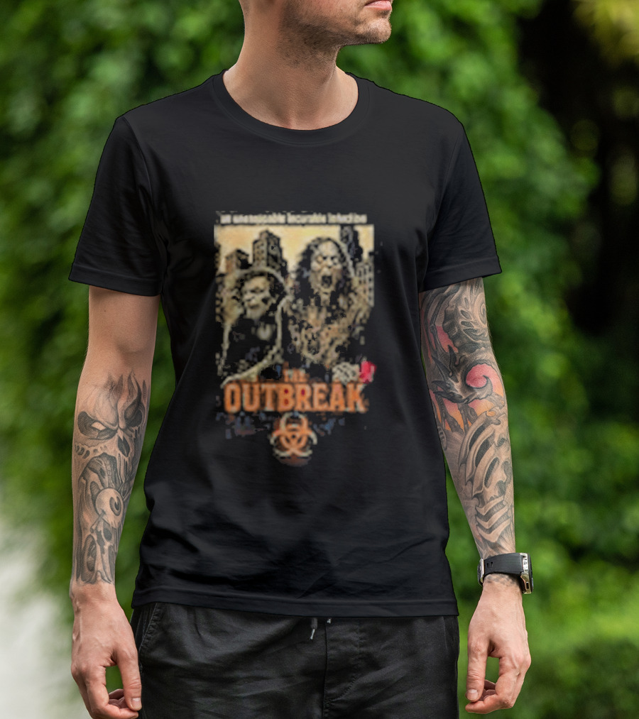 The Outbreak JCW Unstoppable Incurable Infection Retro Zombie T-Shirt