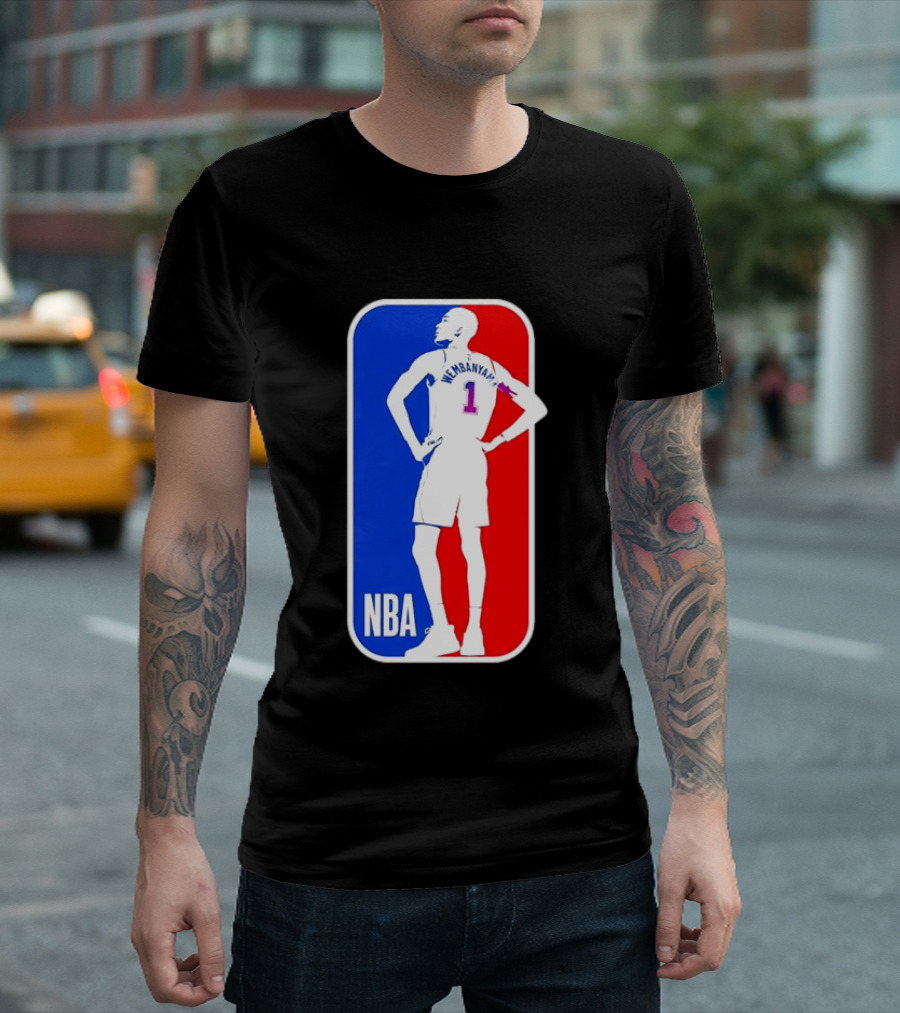 NBA Victor Wembanyama Number 1 Player T-Shirt