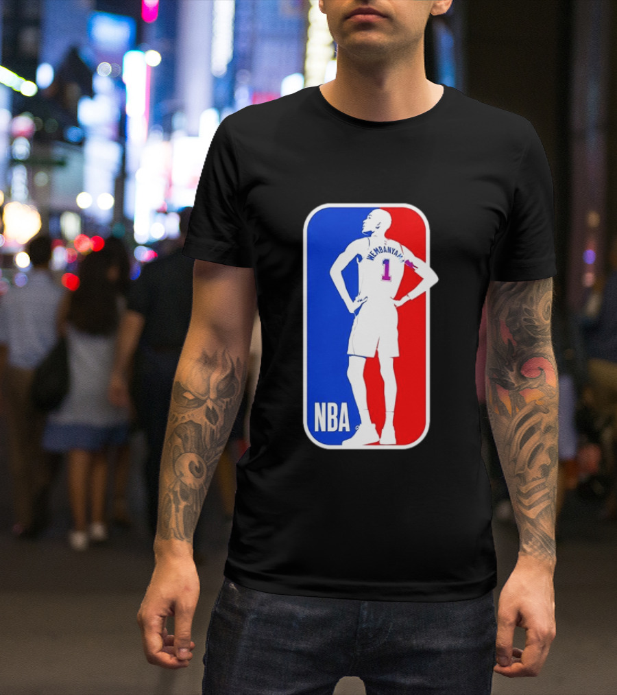 NBA Victor Wembanyama Number 1 Player T-Shirt
