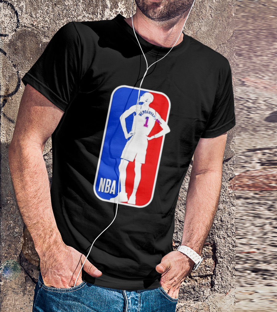 NBA Victor Wembanyama Number 1 Player T-Shirt
