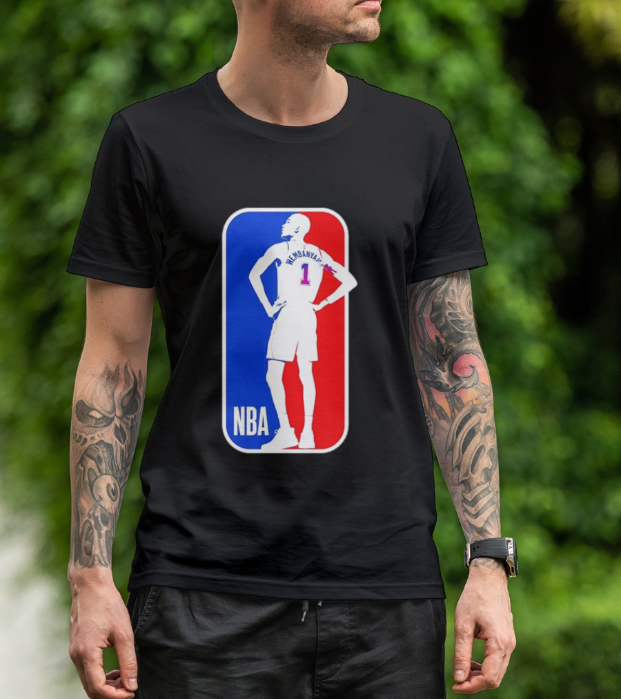 NBA Victor Wembanyama Number 1 Player T-Shirt