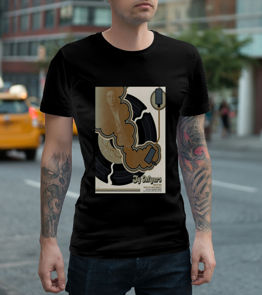 Ty Myers May 19 2026 Austin City Limits Season 52 Live At The Moody Theater T-Shirt