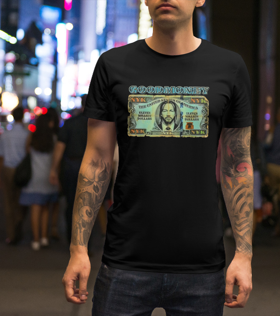 Good Money Eleven Million Dollars Jalen Brunson New York Knicks NYK T-Shirt