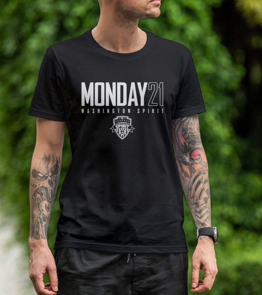 Monday 21 Washington Spirit Soccer Club Crest T-Shirt