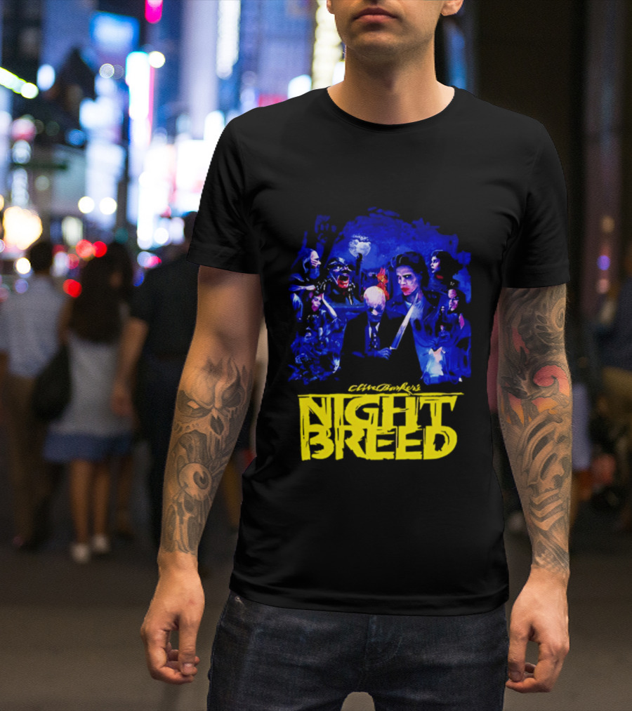 Clive Barker Nightbreed Movie Art Horror T-Shirt