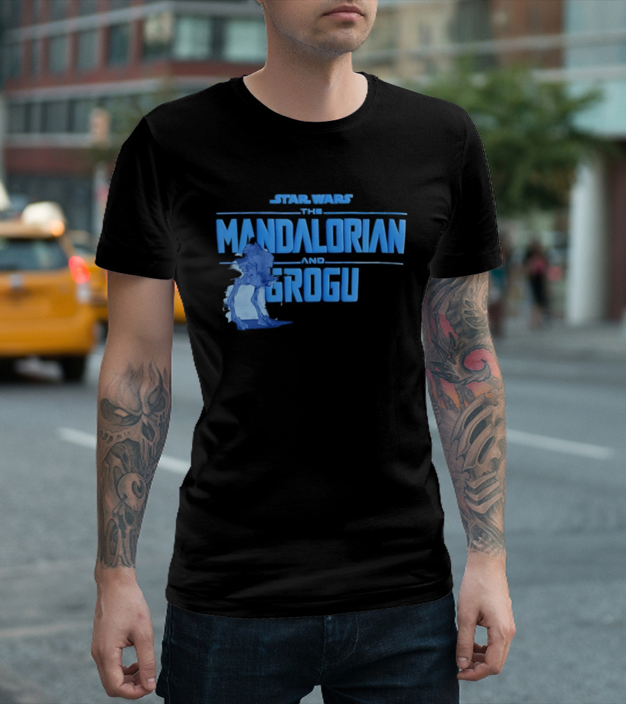 Star Wars The Mandalorian And Grogu AT ST Walker T-Shirt