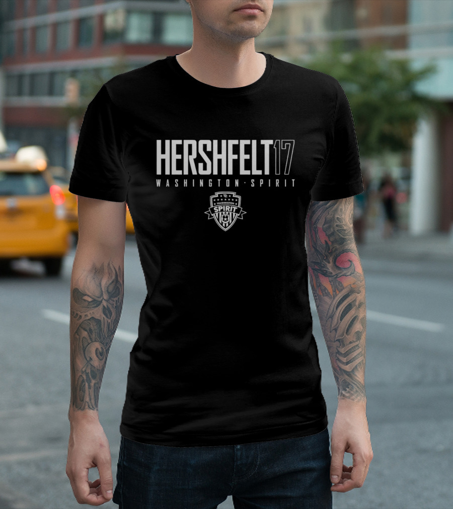 Hershfelt 17 Washington Spirit Spirit T-Shirt