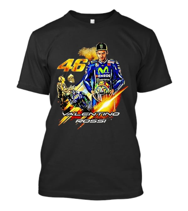 Valentino Rossi 46 MotoGP Eneco Monster Racing Legend T-Shirt