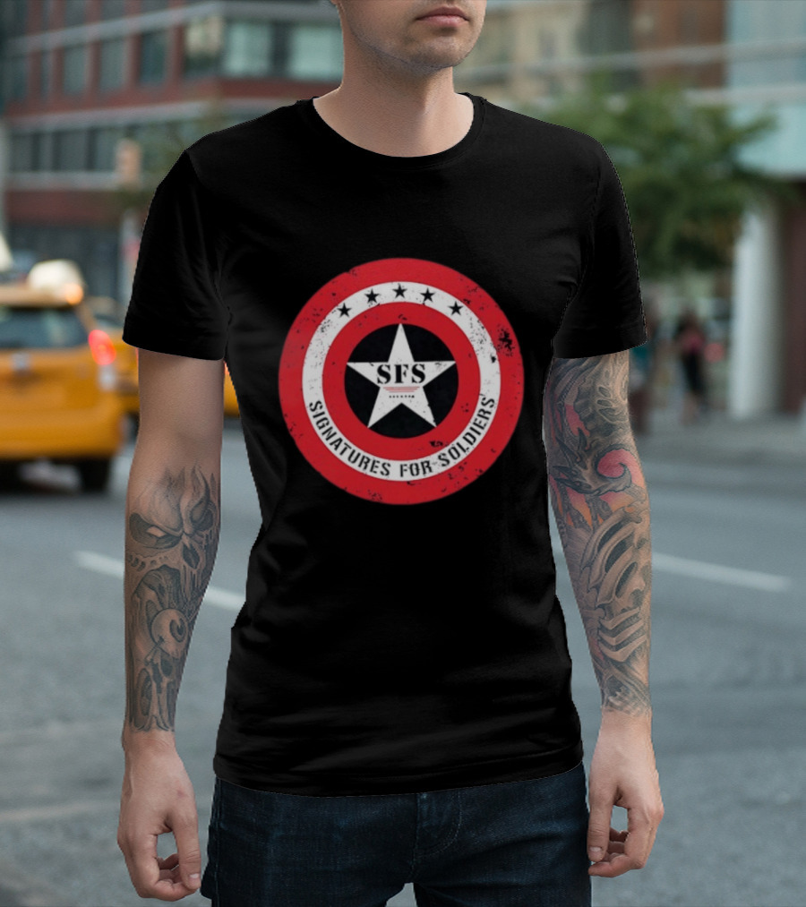 SFS Signatures For Soldiers Star T-Shirt