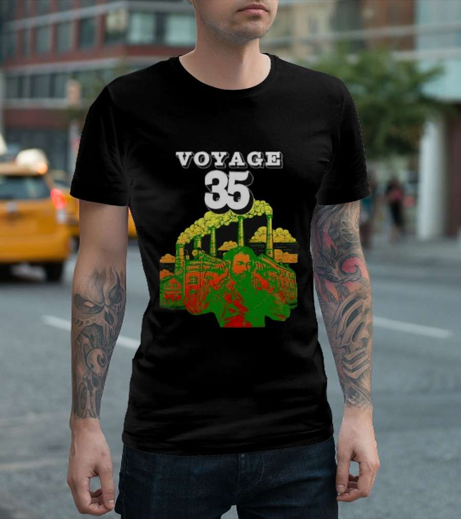 Voyage 35 Nostalgia Factory Vintage Industrial T-Shirt