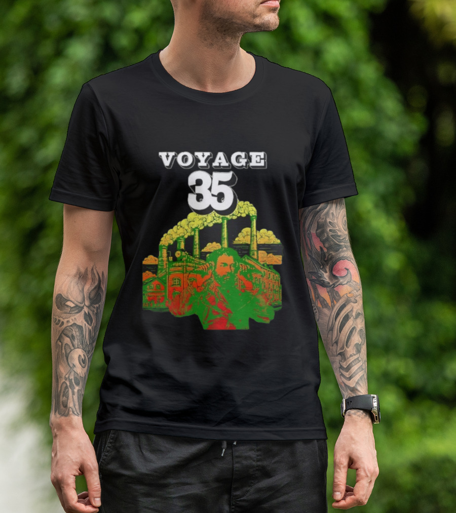 Voyage 35 Nostalgia Factory Vintage Industrial T-Shirt