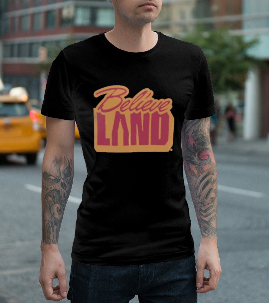 Cleveland Cavaliers Believe Land Basketball Team Spirit T-Shirt
