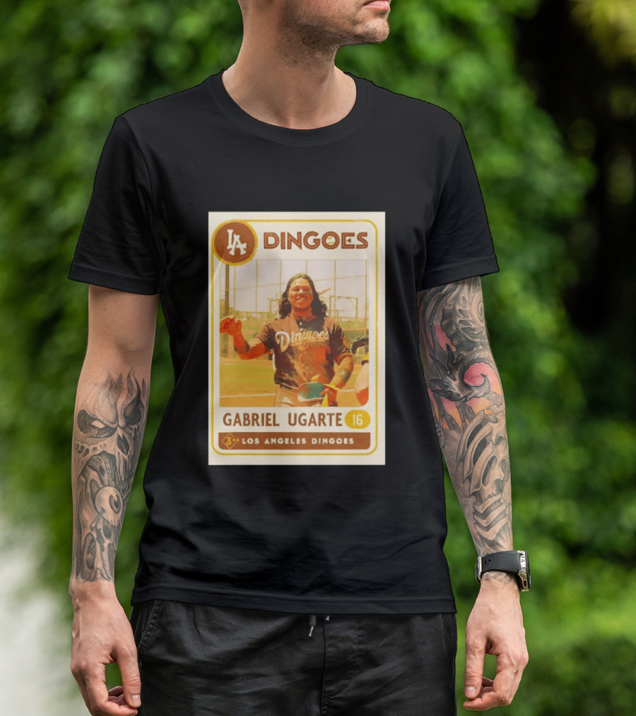 Los Angeles Dingoes Gabriel Ugarte 16 Player Card T-Shirt