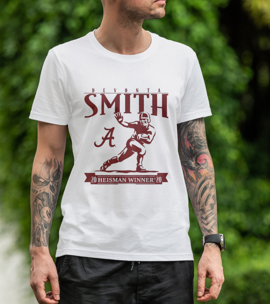 Devonta Smith Alabama A Heisman Winner 2020 T-Shirt
