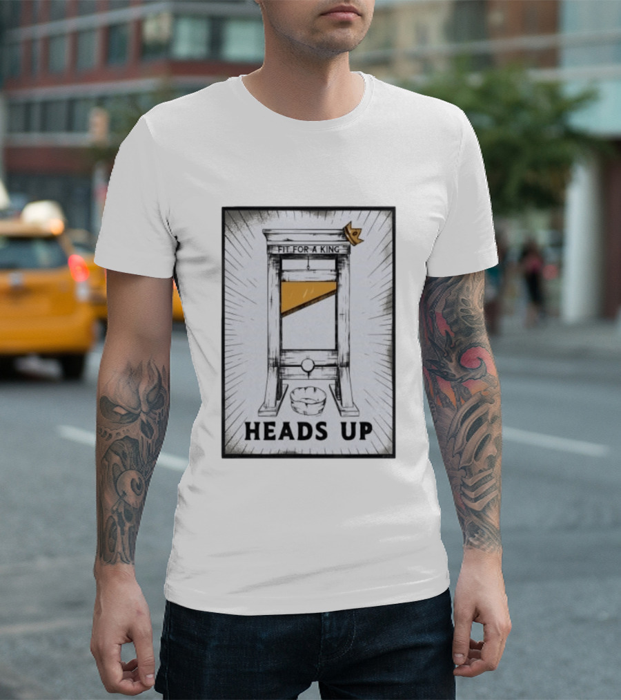 Fit For A King Guillotine Heads Up Anti Trump T-Shirt