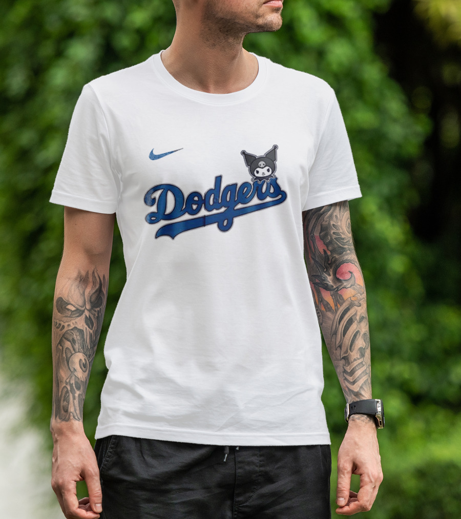 Nike Los Angeles Dodgers Kuromi Collaboration T-Shirt