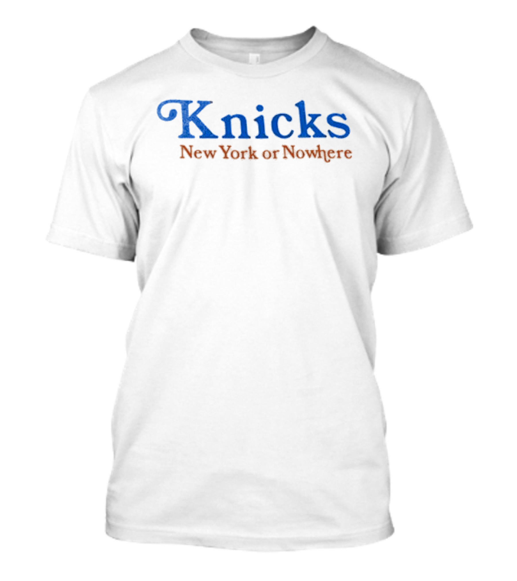 Knicks New York Or Nowhere Retro Team Spirit T-Shirt